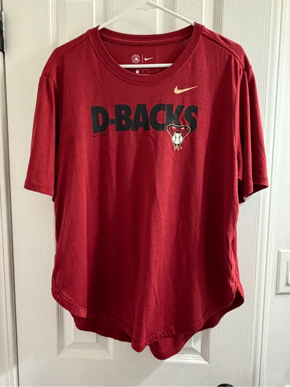 Nike Red D-Backs Short Sleeve Graphic Tee